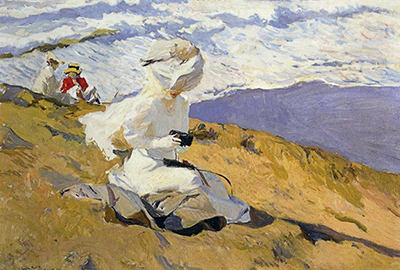 Snapshot at Biarritz Joaquin Sorolla